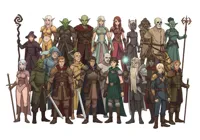 測你在RPG遊戲的種族與職業