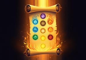 神韵飛落-魔法源起［屬性測試籤］